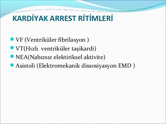 kardiyopulmoner ressitasyon